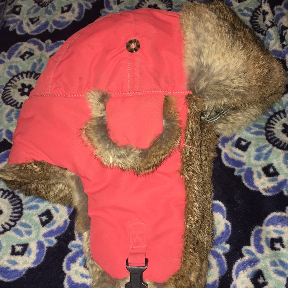 Fuzzy winter hat